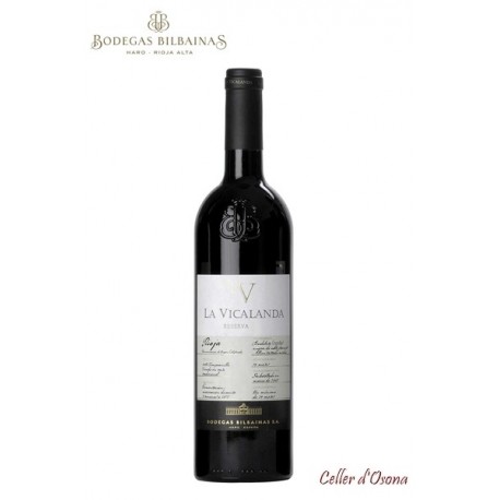 VI NEGRE VICALANDA RESERVA RIOJA 2015