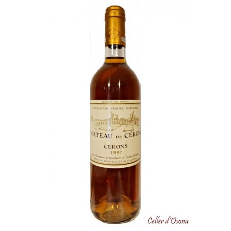 VI BLANC CHATEAU DE CERONS - CERONS SAUTERNES 1997