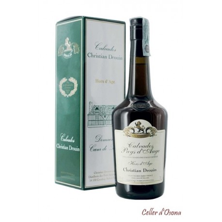 CALVADOS CHRISTIAN DROUIN HORS D'AGE COEUR DE LION 70cl.