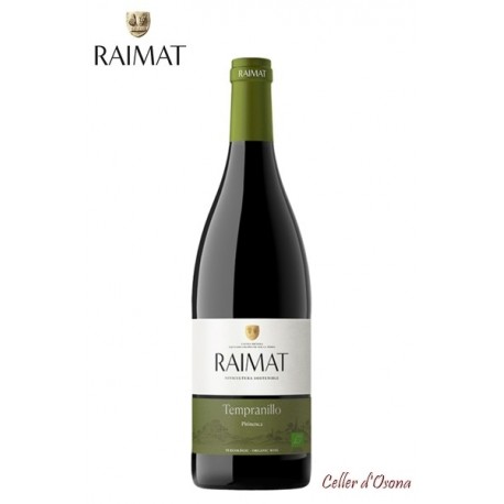 VI NEGRE RAIMAT TEMPRANILLO PIRINENCA ECOLOGIC C.SEGRE 2018