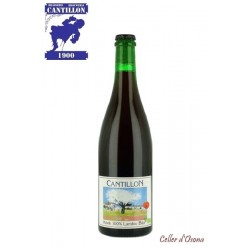 CERVESA CANTILLON ROSE GAMBRINUS FRAMBOISE 37,5 cl BELGICA