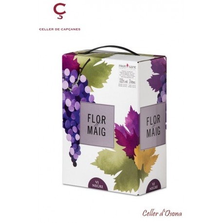 VI NEGRE FLOR DE MAIG "BAG IN BOX" 3 L. CAPÇANES MONTSANT