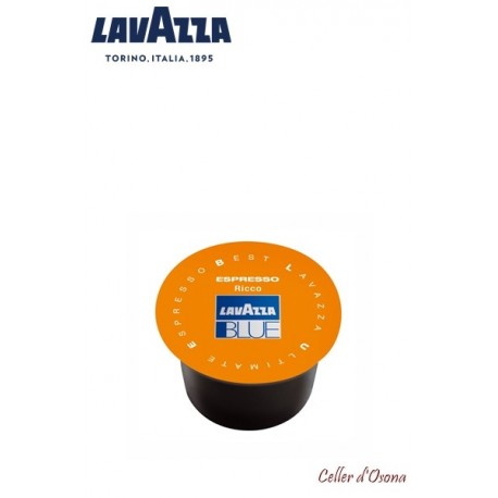 LAVAZZA CAFE CAPSULES BLUE RICCO unitat (800310)