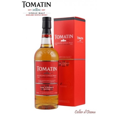 WHISKY MALTA TOMATIN CASK STRENGTH EDITION SINGLE MALT