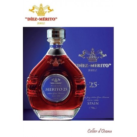 BRANDY DIEZ-MERITO GRAN RESERVA 25 ANYS