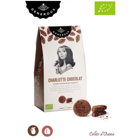 GALETES CHARLOTTE CHOCOLAT COOKIES GENEROUS 120gr. (0988)