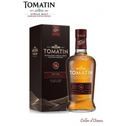 WHISKY MALTA TOMATIN 14 ANYS 46º SPEYCAST SINGLE MALT