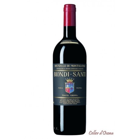 VI NEGRE BIONDI SANTI - BRUNELLO DI M. ITALIA 2012