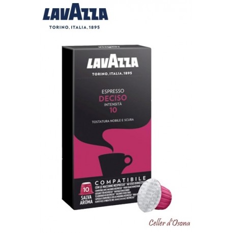 LAVAZZA CAFE CAPSULES C.NESPRESSO DECISO 10u.(8103)