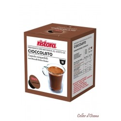 LAVAZZA CAFE CAPSULES DOLCE GUSTO XOCOLATA 10u. RISTORA