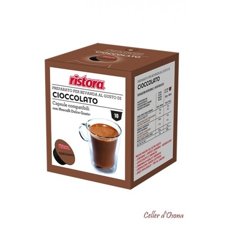 LAVAZZA CAFE CAPSULES DOLCE GUSTO XOCOLATA 10u. RISTORA