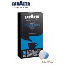 LAVAZZA CAFE CAPSULES C.NESPRESSO DESCAFEIN 10u.(8109)